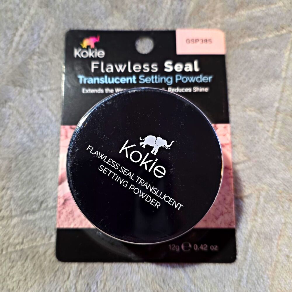 Kokie Flawless Seal Translucent Matte Sheer Loose Setting Powder 0.42 oz GSP385